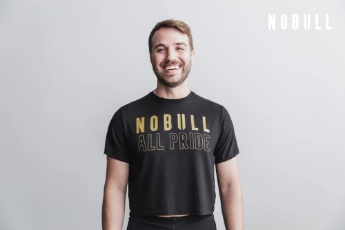Magliette NOBULL Pride Uomo Nere/Oro 6184RWA